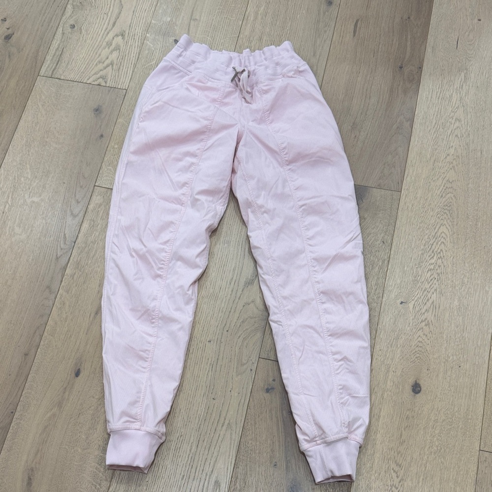 Lululemon Pink Studio Jogger Pants